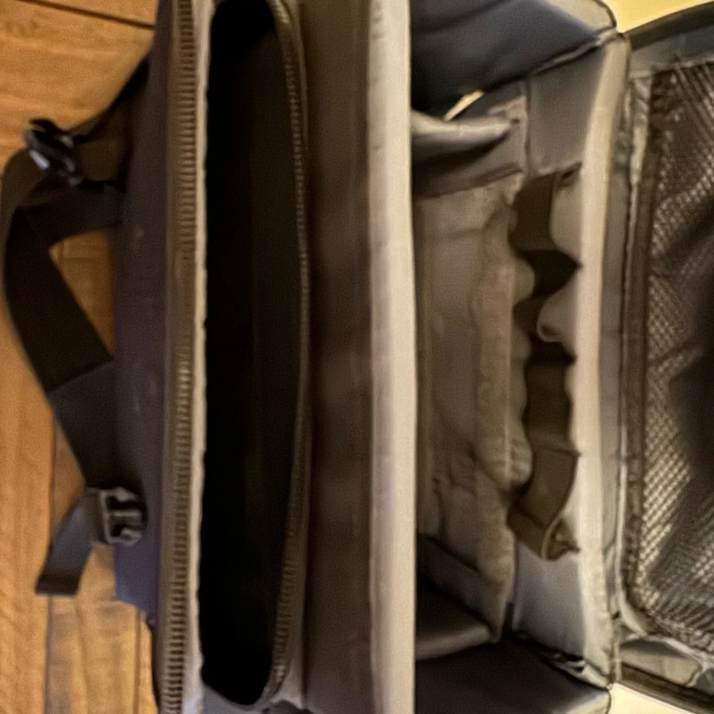 Vintage Ambico Black Padded Bag Camcorder Shoulder Strap